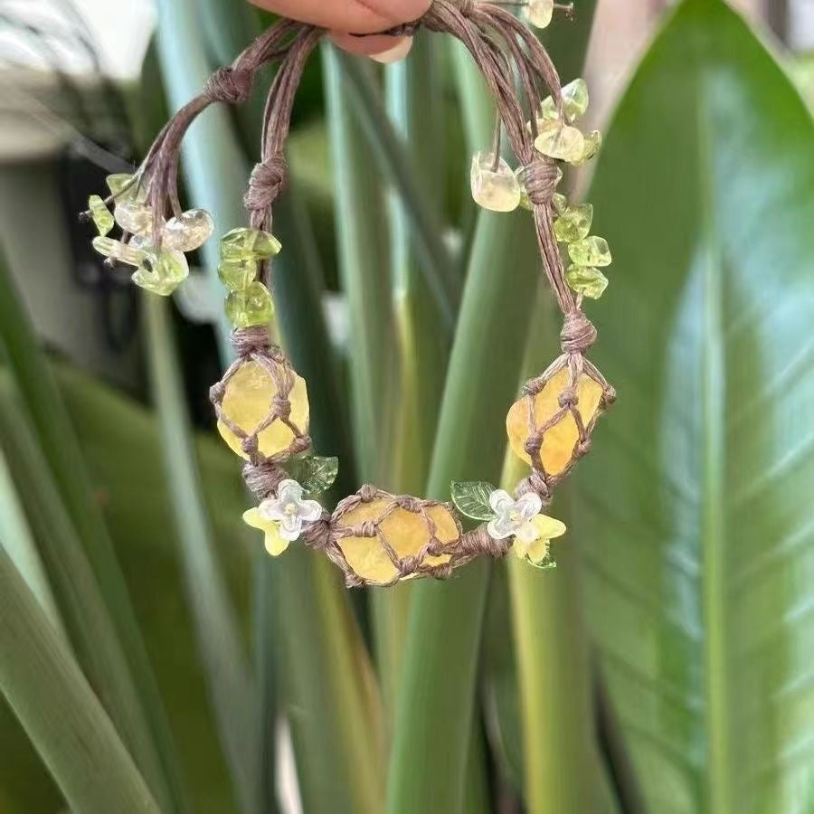 Cinnamon Tree Macrame Handmade Bracelet