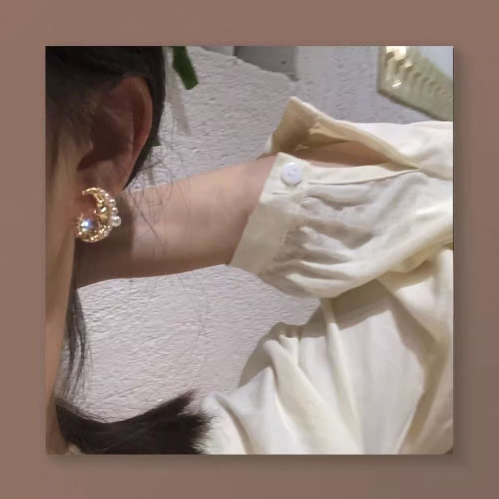 <Moon & Star> Vintage Earrings