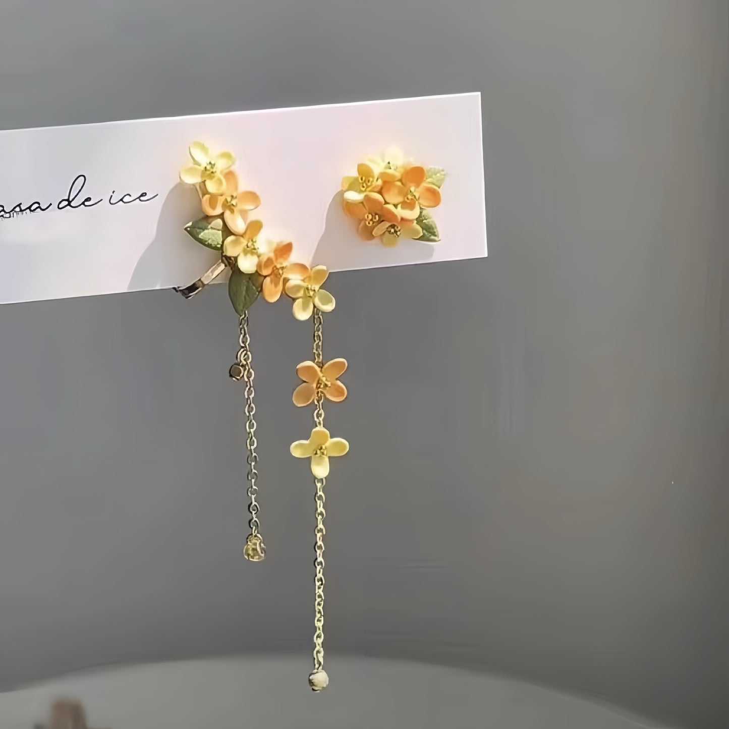 Osmanthus Flower Earrings